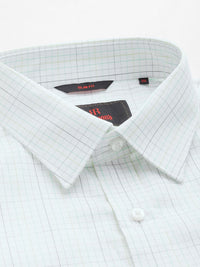 Raymond Slim Fit Checked Pure Cotton Formal Shirt