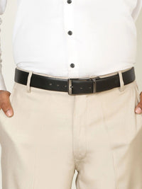 Teakwood Leathers Men Leather Reversible Formal Belt