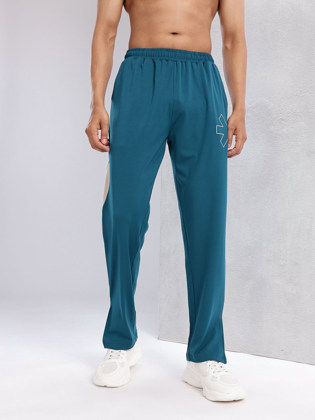 HRX by Hrithik Roshan Men Side Panel Training Track Pants