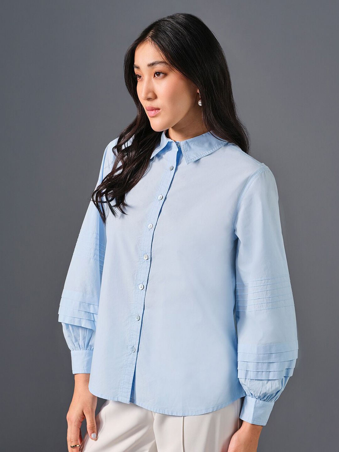 AND Cotton Shirt Style Top