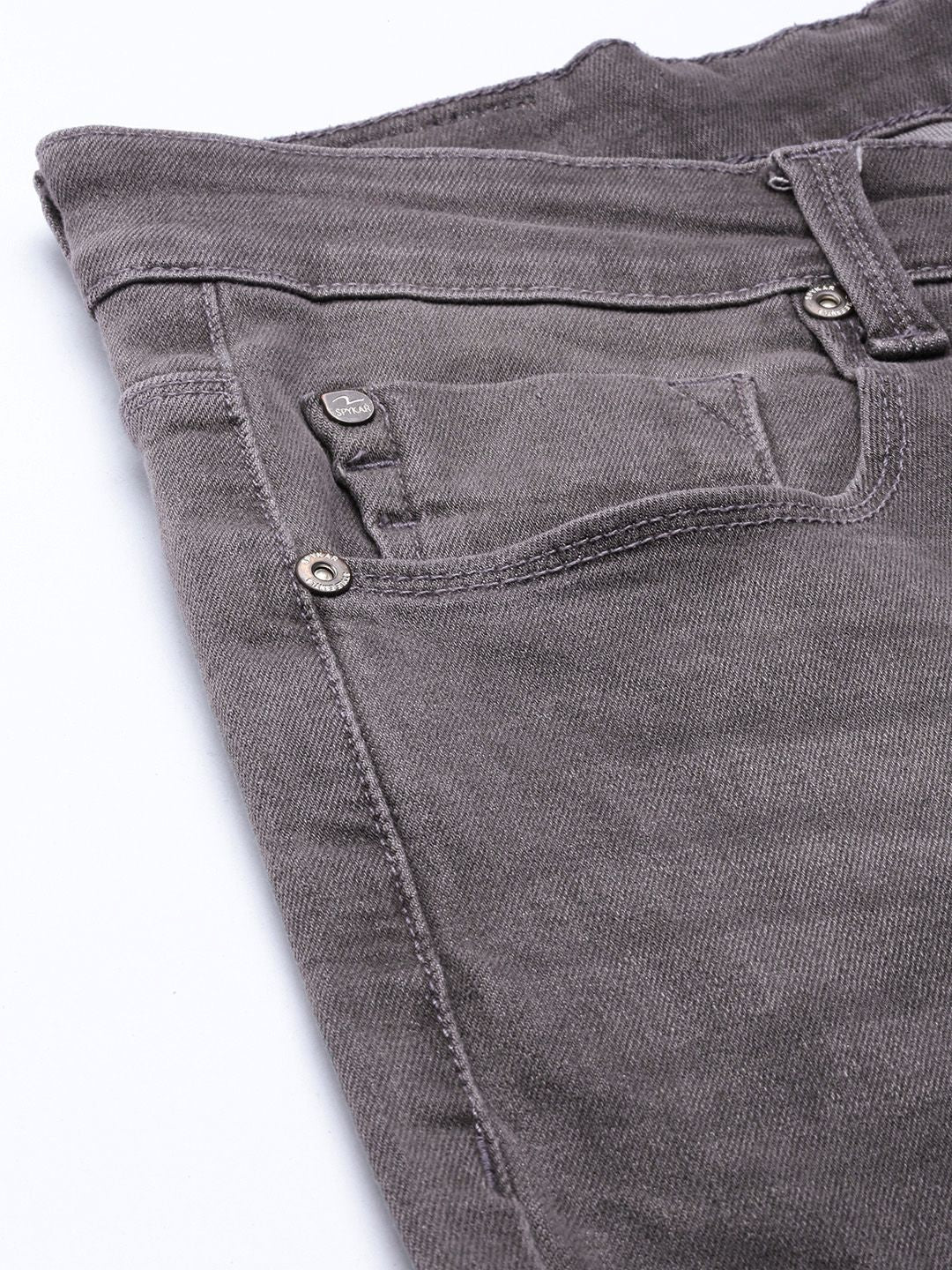 SPYKAR Men Slim Fit Faded Jeans