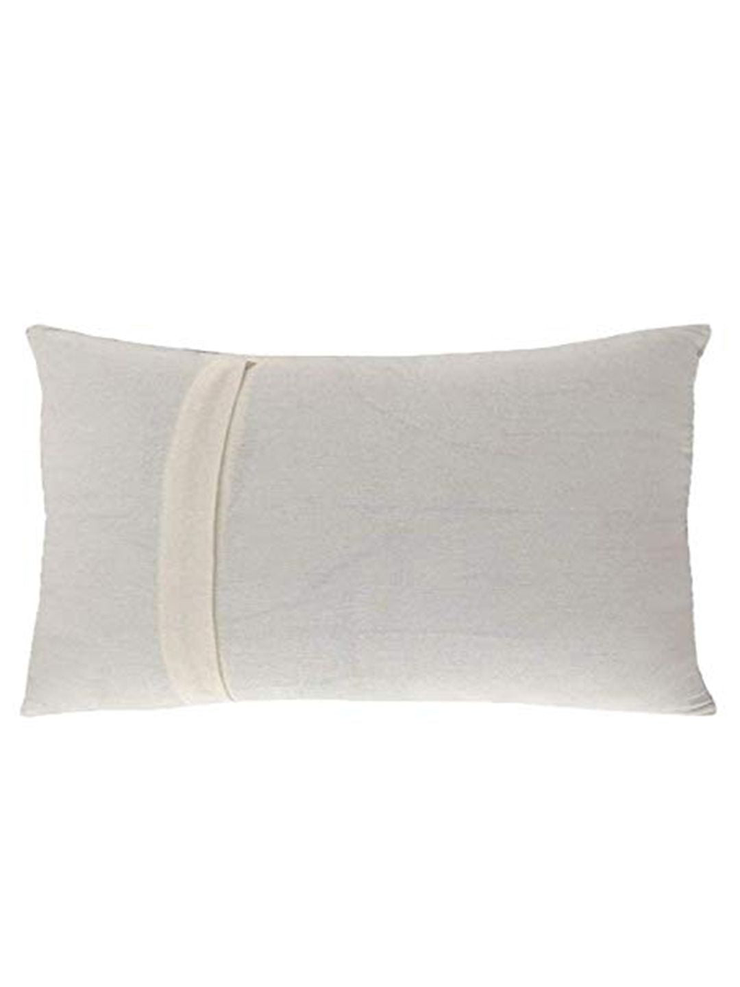 STITCHNEST Set of 2 Yellow & White Floral Rectangle Cushion Covers