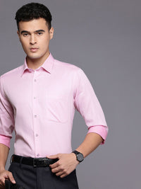 Raymond Pure Cotton Textured Slim Fit Formal Shirt