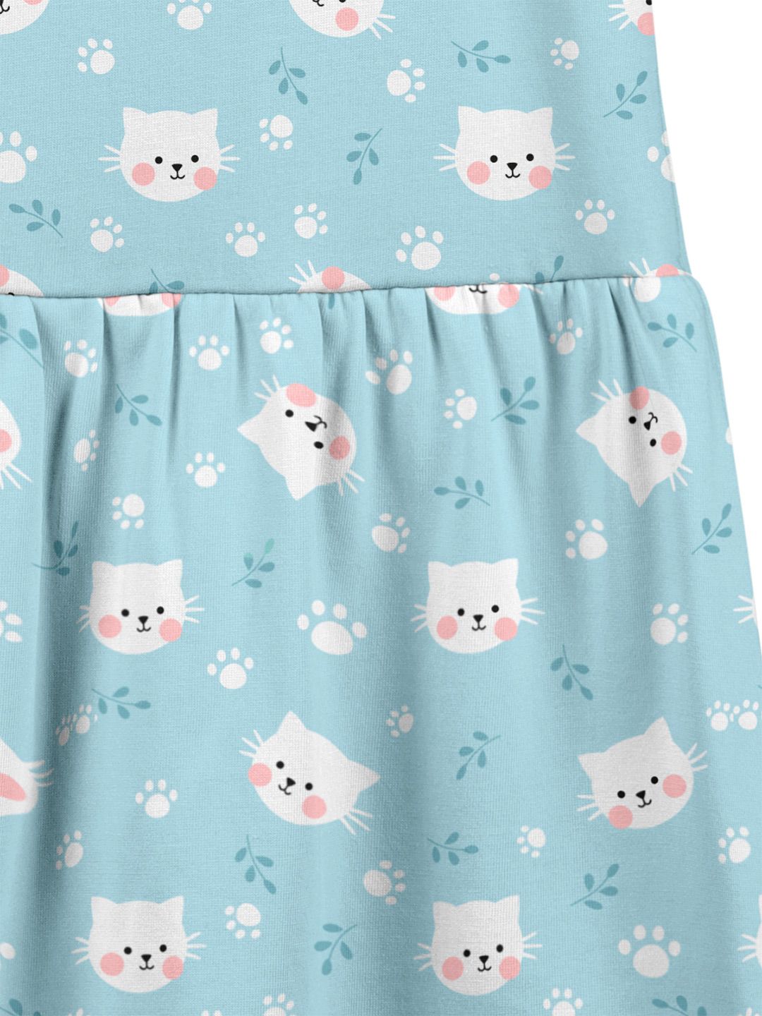 HELLCAT Girls Pack Of 2 Printed Cotton Drop-Waist Dress