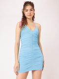 DressBerry Curve-Enhancing Ruched Bodycon Dress