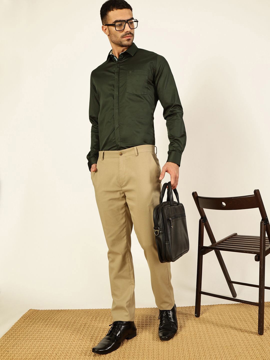 Thomas Scott Men Premium Opaque Formal Shirt