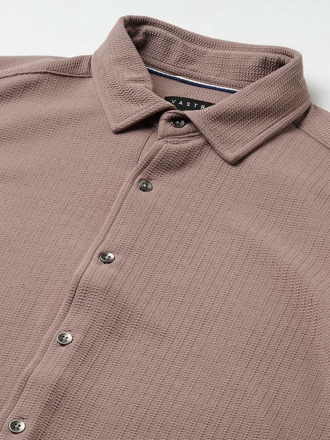 VASTRADO Men Classic Slim Fit Opaque Casual Shirt