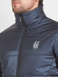 Being Human Stand Collar Padded Jacket