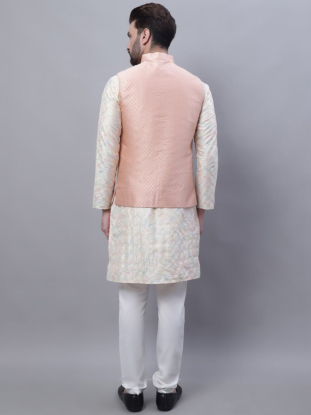 SOJANYA Sulam Kurta Biasa Dengan Piyama