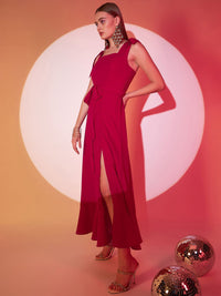 Berrylush Flared Maxi Dress