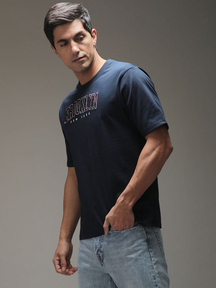 DILLINGER Men Oversized Short Sleeve Printed Tshirt
