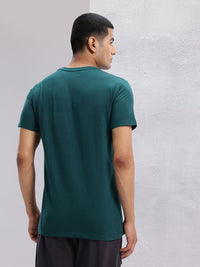 HRX by Hrithik Roshan Brand Logo Print Round-Neck Lifestyle T-shirt