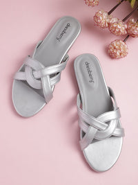 DressBerry Women Open Toe Flats