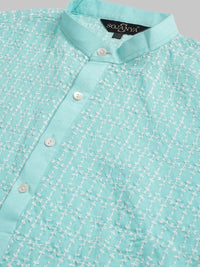 SOJANYA Ethnic Motif Embroidered Thread Work Kurta