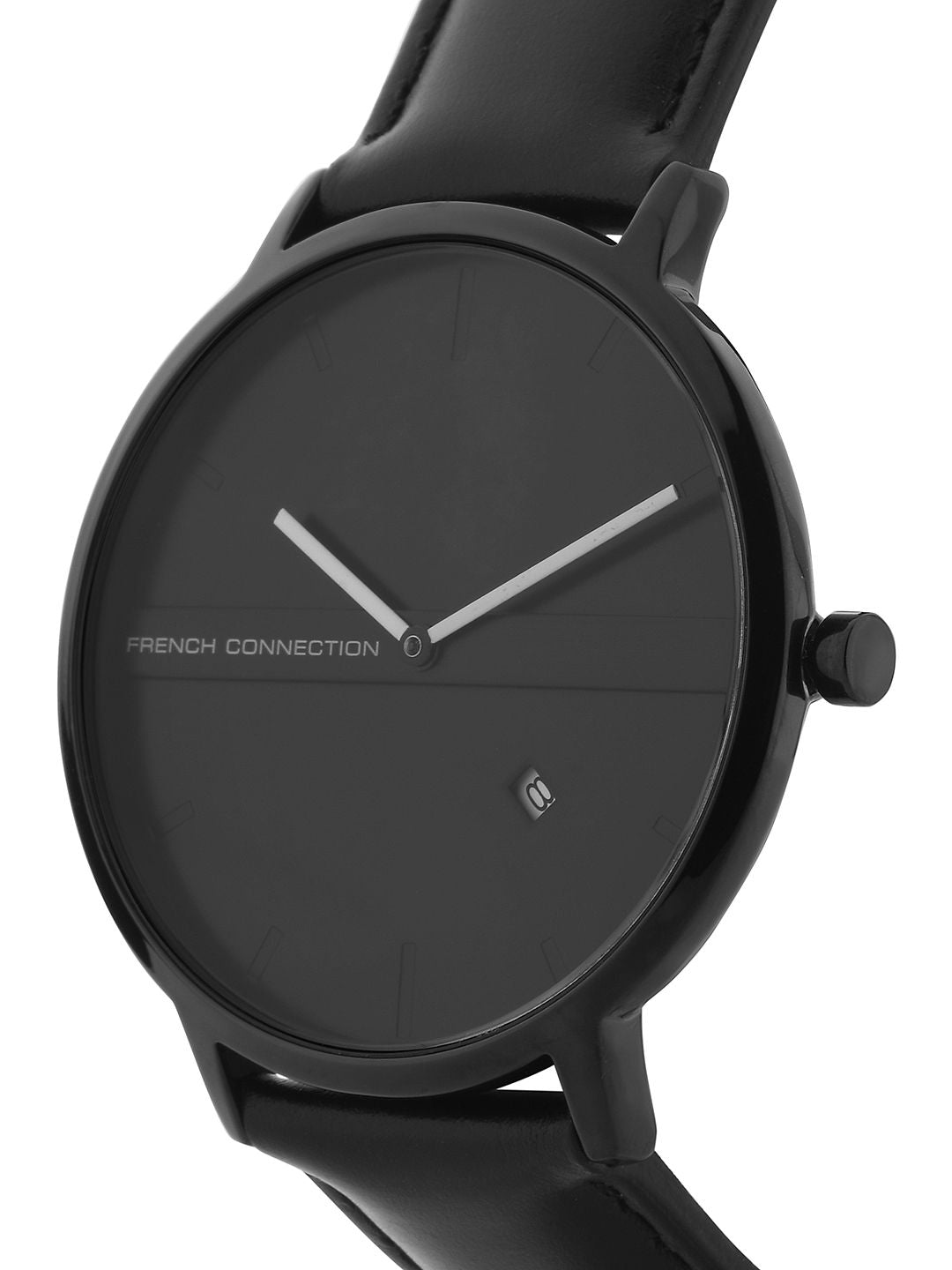French Connection Men Black Analogue Watch
