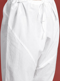 Anouk Mirror Embellished Pure Cotton Kurta Set