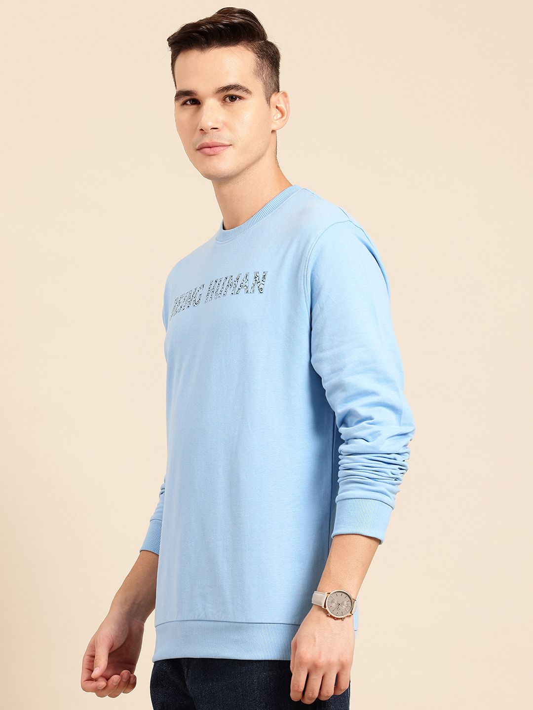 Being Human Men Pure Cotton Sweatshirt