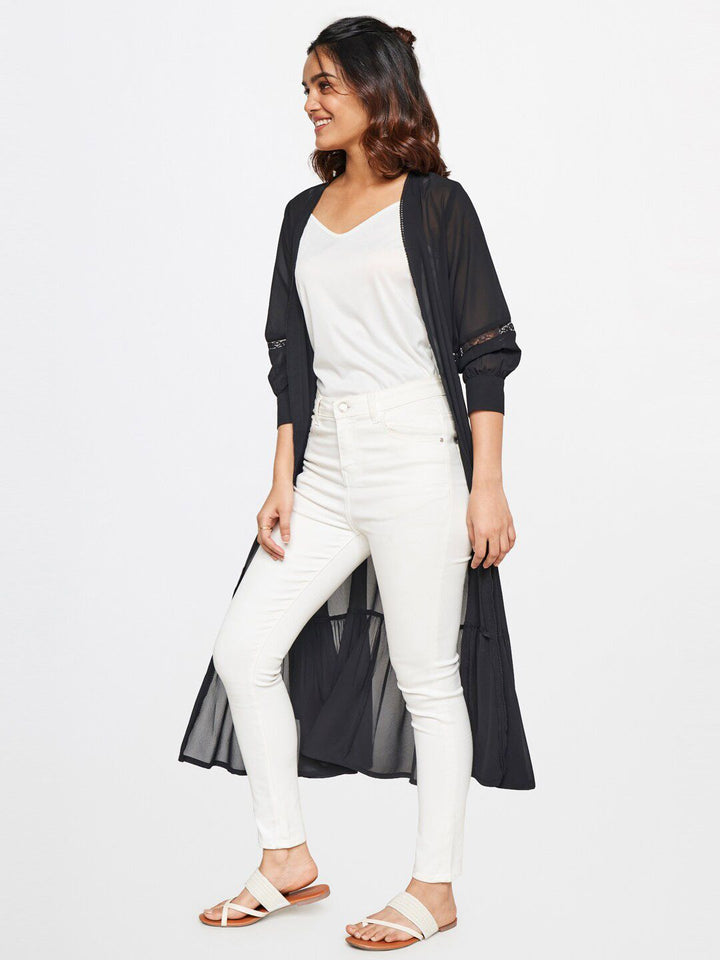 Global Desi Women Longline Shrug