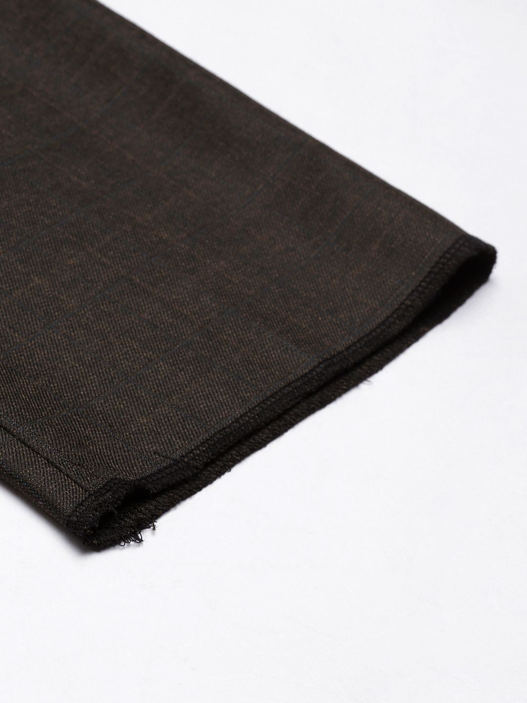 Raymond Men Checked Slim Fit Formal Trousers