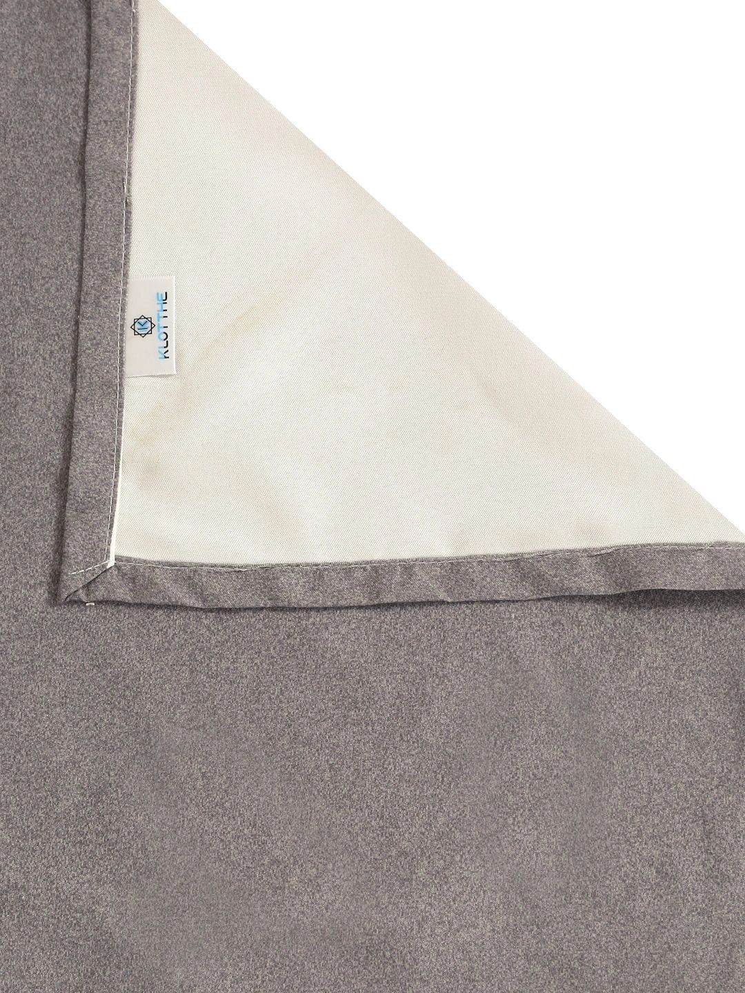 Moda Rapido X KLOTTHE Grey Floral 400 TC Bedsheet with 2 Pillow Covers