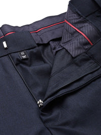 Park Avenue Men Checked Formal Trousers