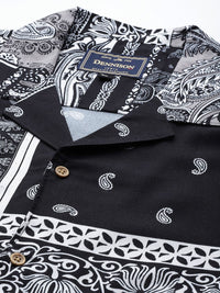 DENNISON  Smart Block Printed Casual Shirt