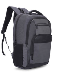 HRX by Hrithik Roshan Unisex Grey Backpack with Rain Cover & Reflective Strip