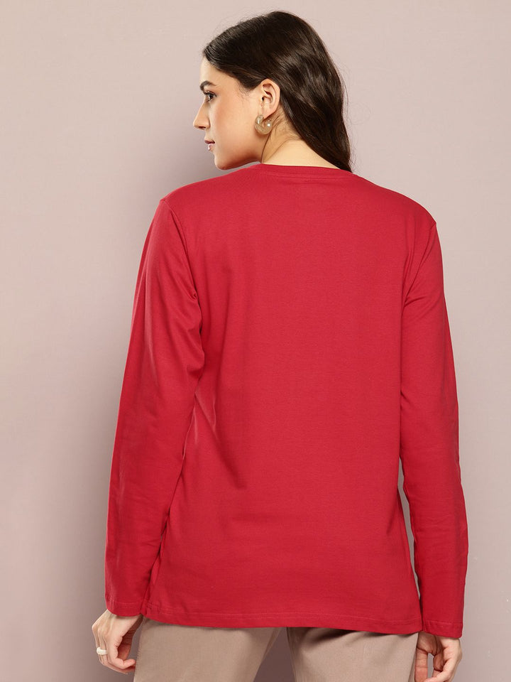 DILLINGER Typography Printed Drop-Shoulder Sleeves Oversized Pure Cotton T-shirt