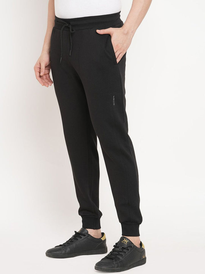 Sweet Dreams Men Black Solid Joggers