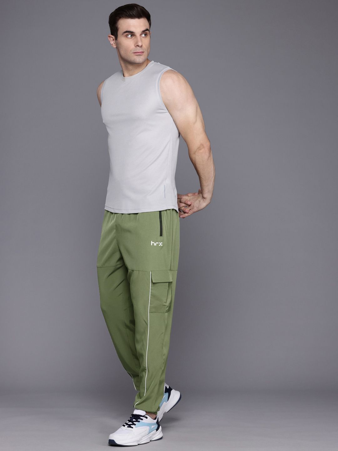 HRX by Hrithik Roshan Men Regular Fit Training Track Pants