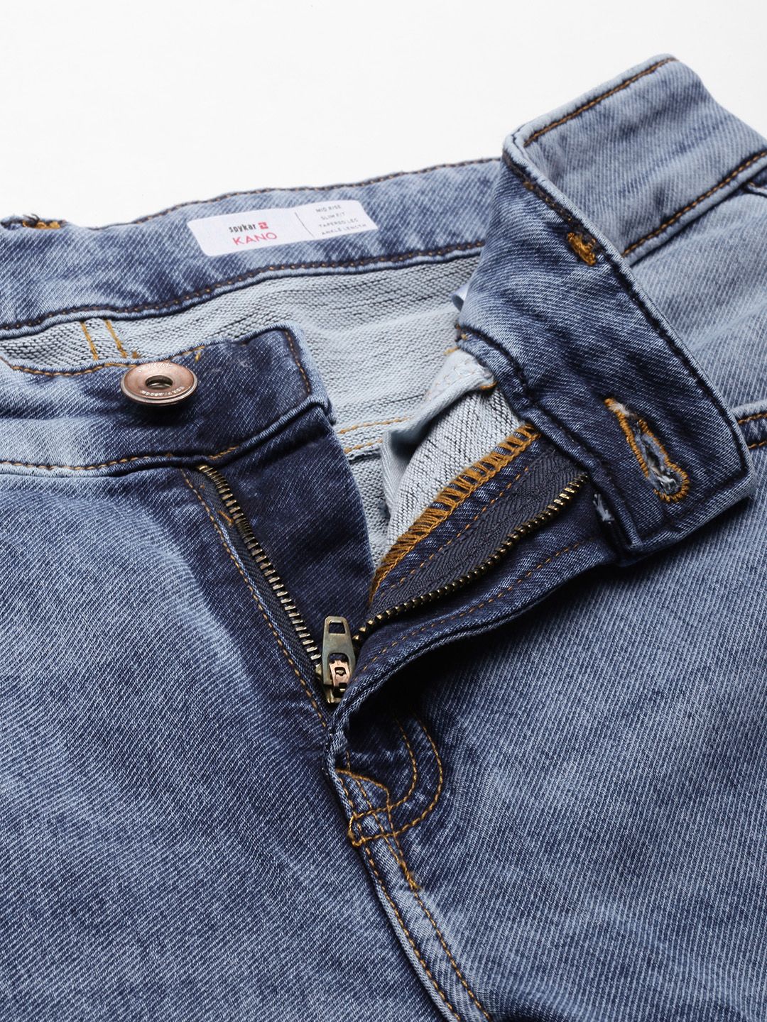 SPYKAR Men Slim Fit Light Fade Stretchable Jeans
