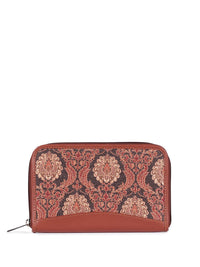 ZOUK Women Ethnic Motifs Printed Zip Around Wallet