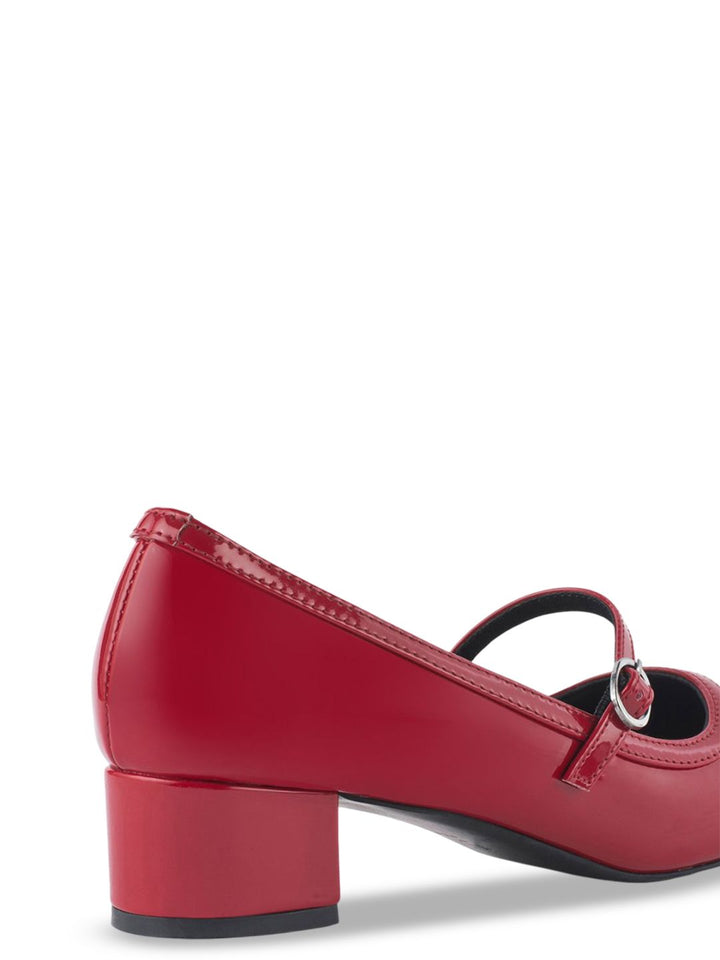 Lino Perros Solid Block Heel Pumps