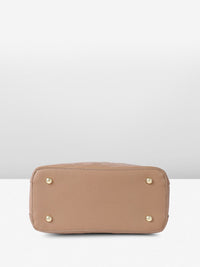 all about you Checked Structured Handheld Bag with
