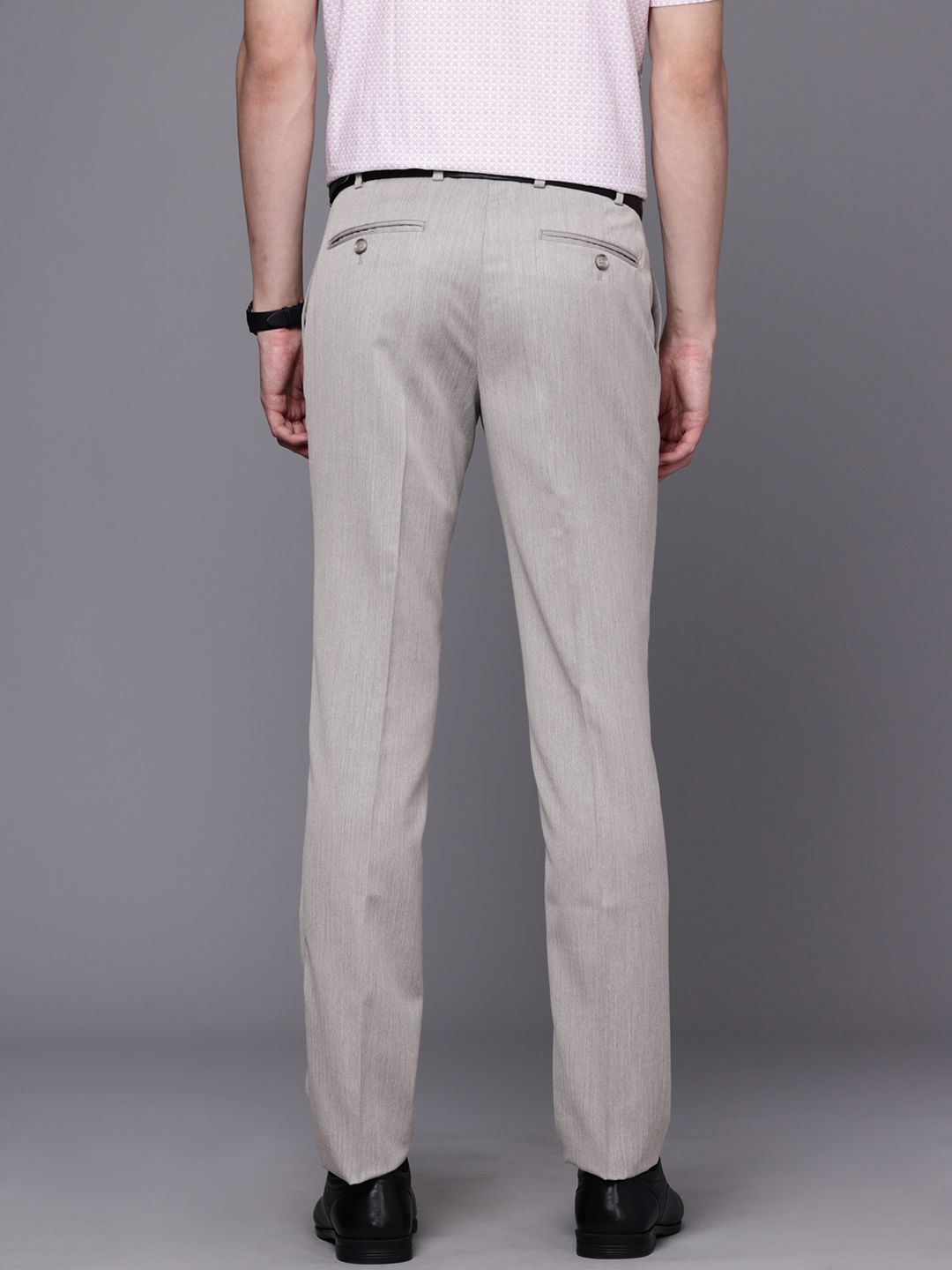 Raymond Men Slim Fit Formal Trousers