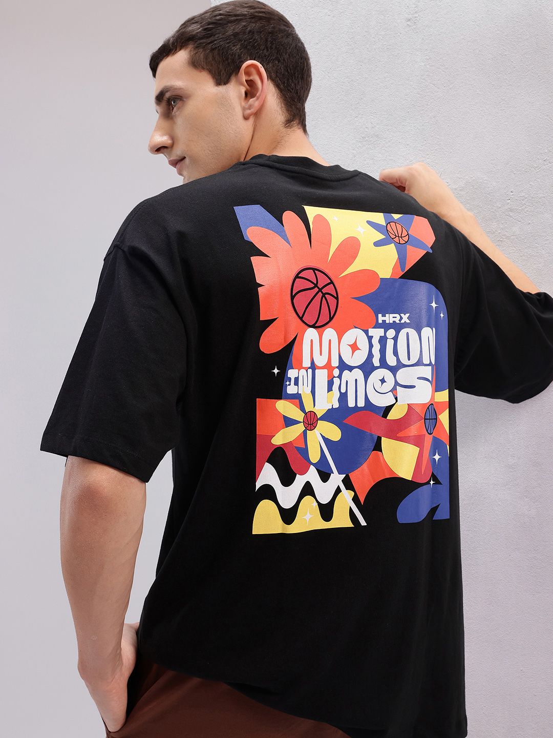 HRX by Hrithik Roshan Printed Relaxed Lifestyle T-shirt