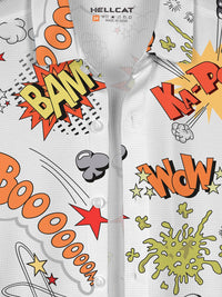 HELLCAT Boys Pack of 2 Cotton Opaque Printed Casual Shirt