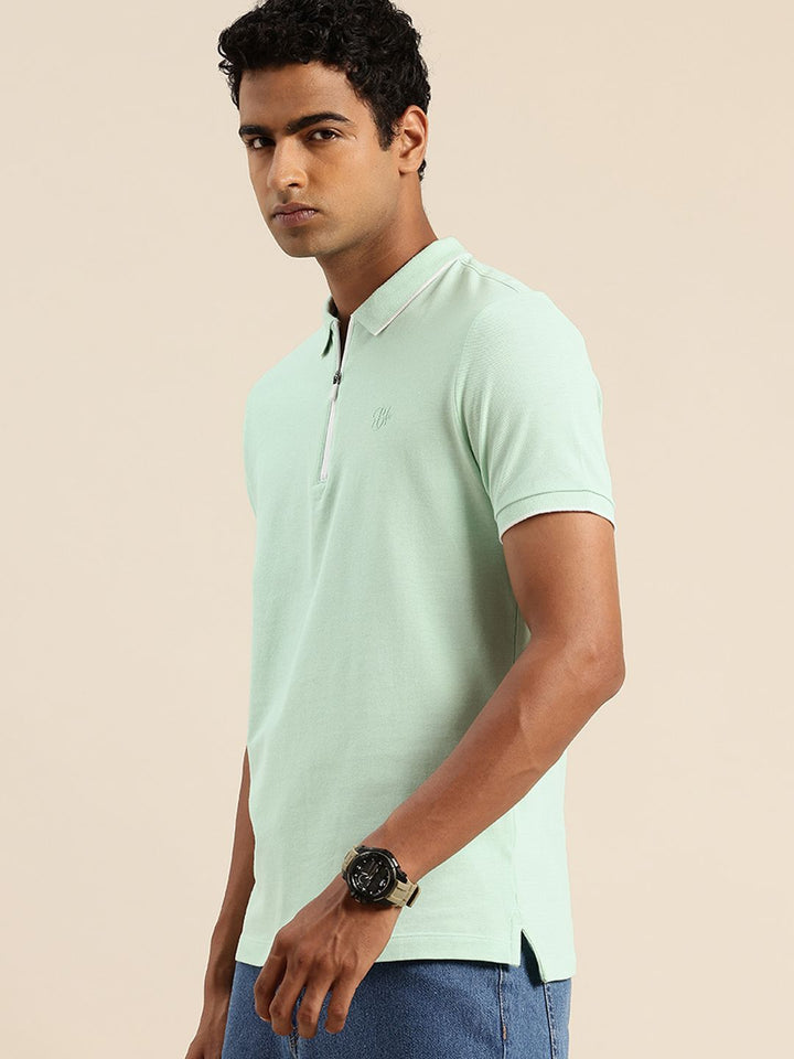 Being Human Pure Cotton Polo Collar Casual T-shirt