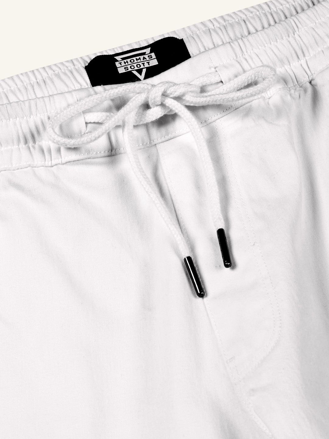 Thomas Scott Men Smart Mid Rise Cotton Trousers