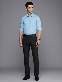 Raymond Men Checked Slim Fit Formal Trousers