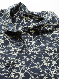 DENNISON Women Smart Floral Printed Opaque Casual Shirt