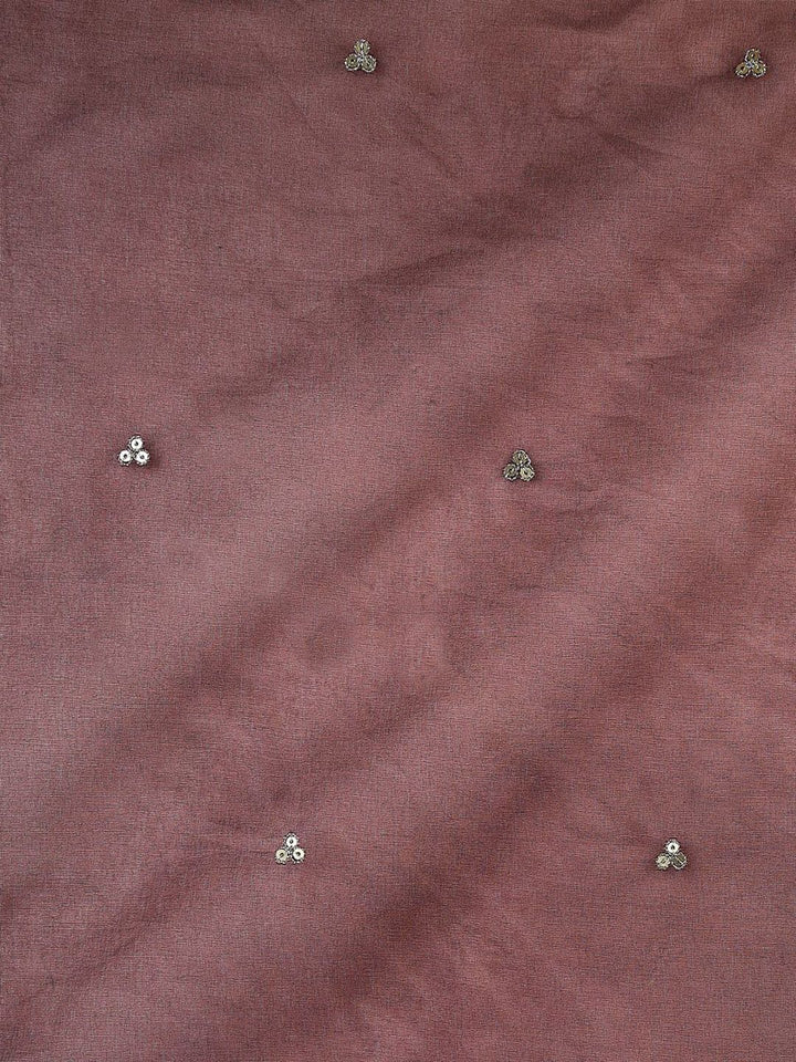 KALINI Ethnic Motifs Yoke Design Regular Sequinned Kurta With Trousers & Dupatta