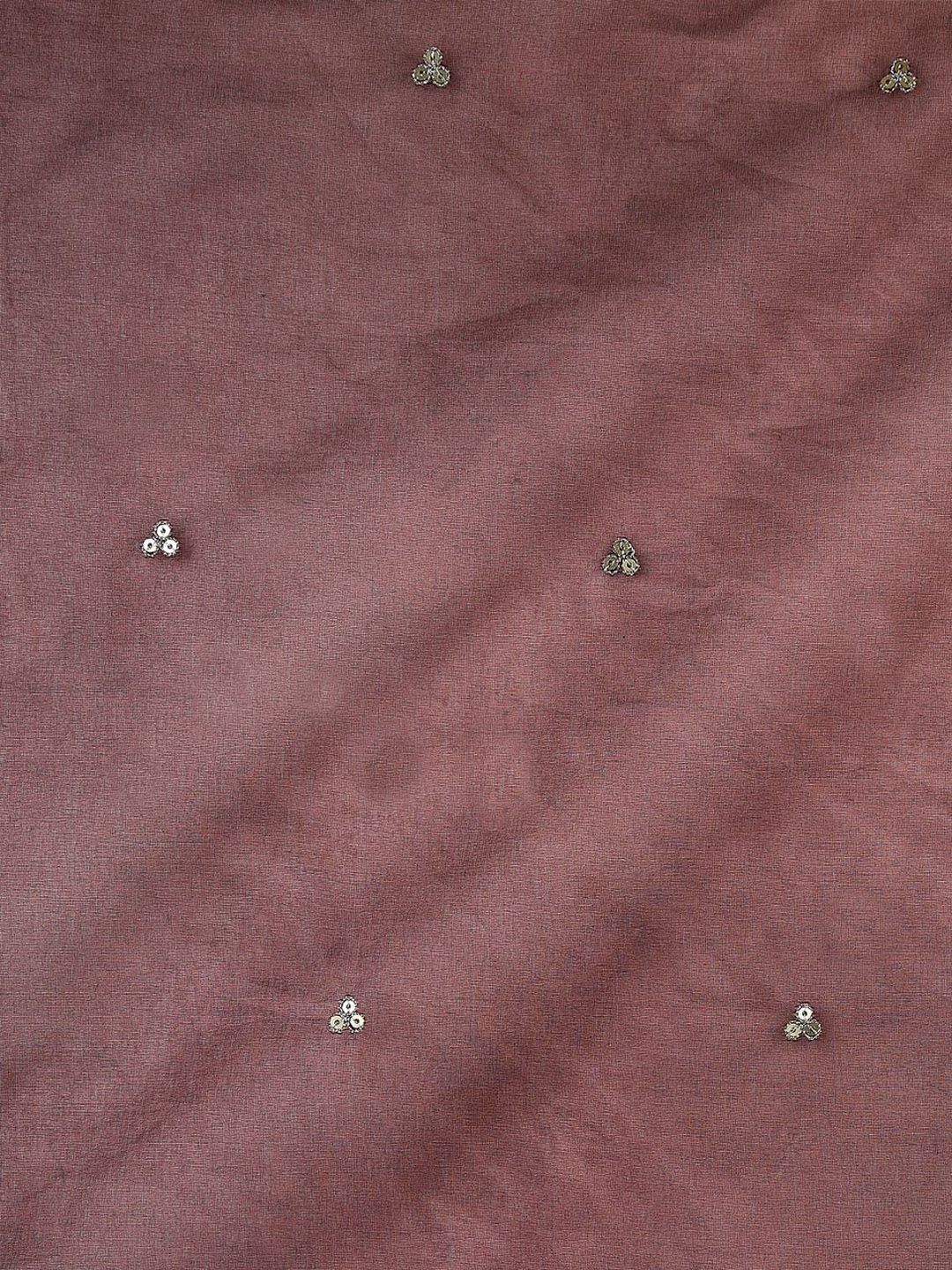 KALINI Ethnic Motifs Yoke Design Regular Sequinned Kurta With Trousers & Dupatta