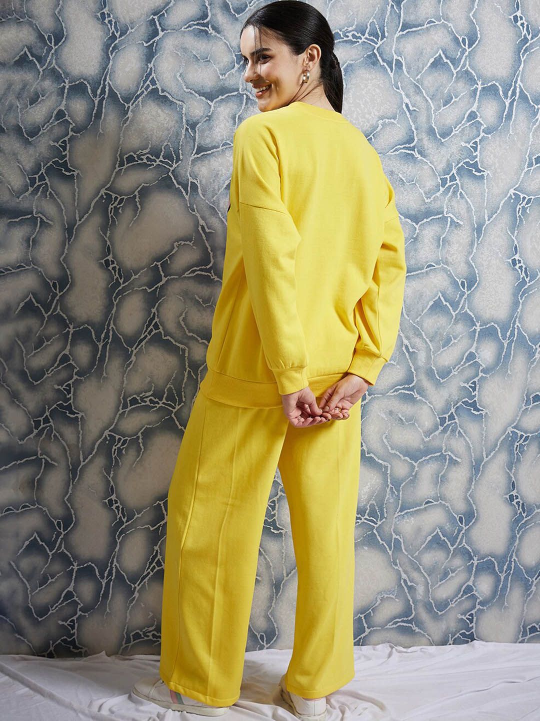 Athena Graphic Printed Sweatshirt With Trouser