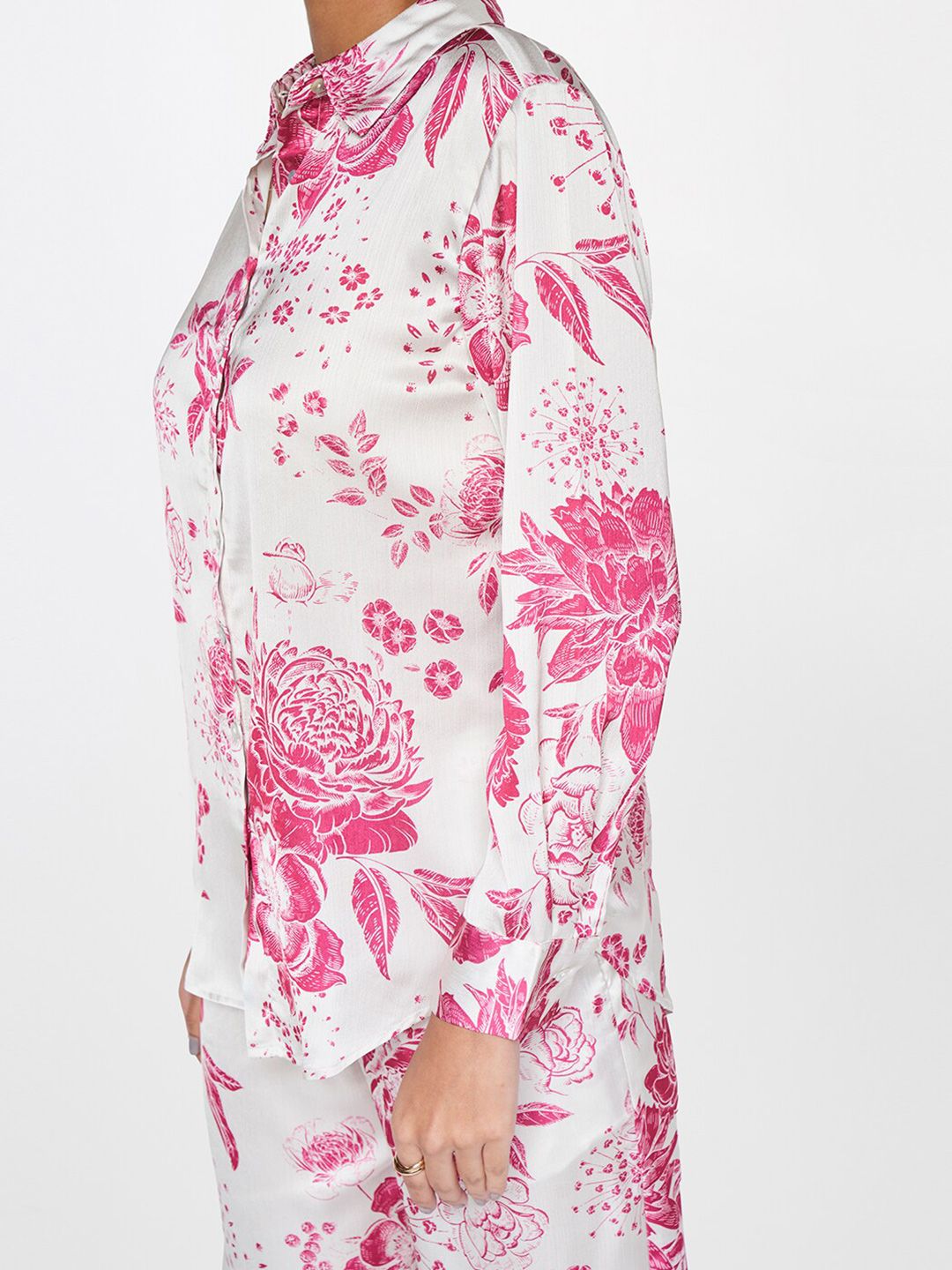 AND Floral Printed Long Sleeves Shirt & Trouser