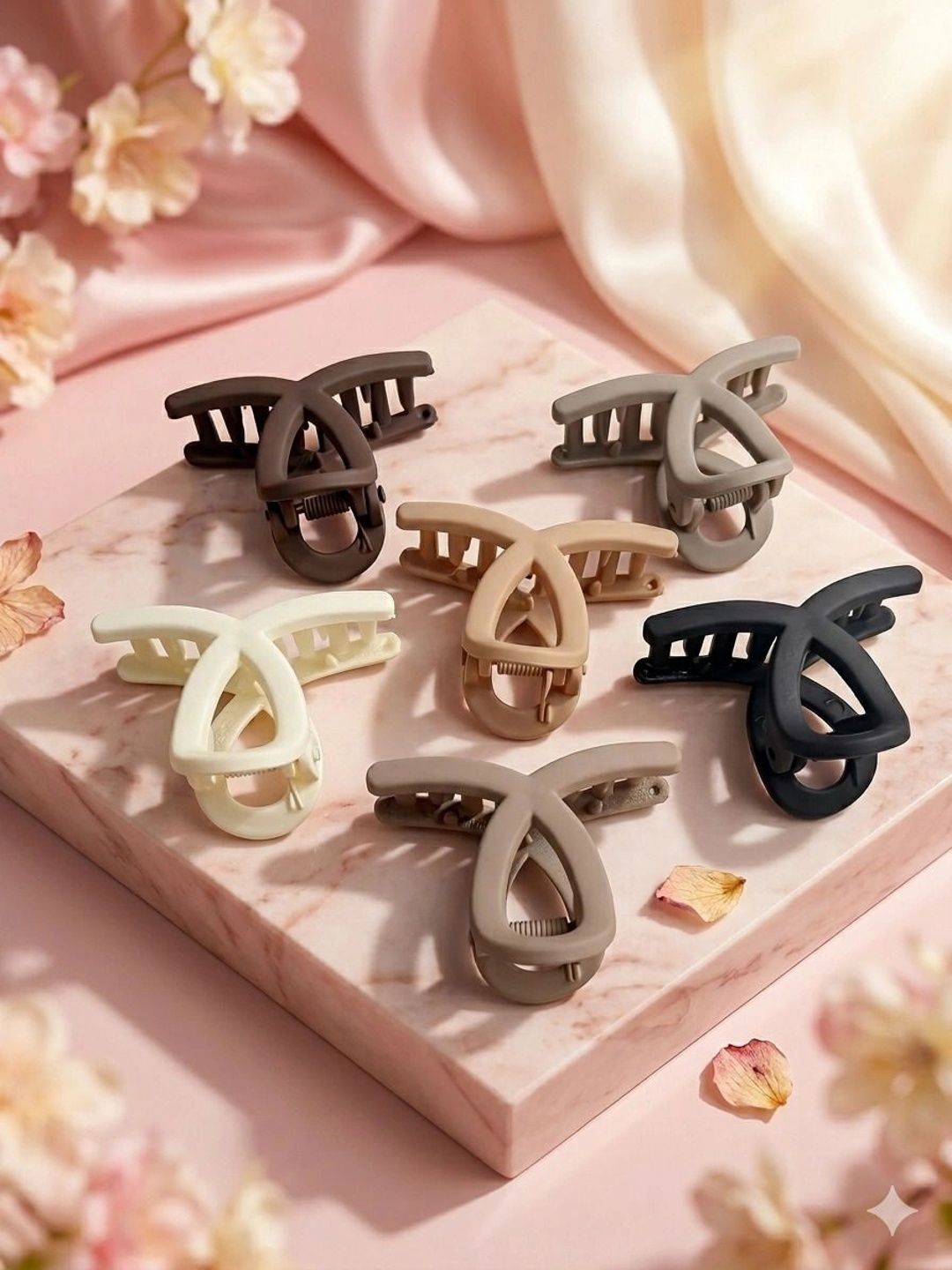 PANASH Women Set of 6 Claw Clip