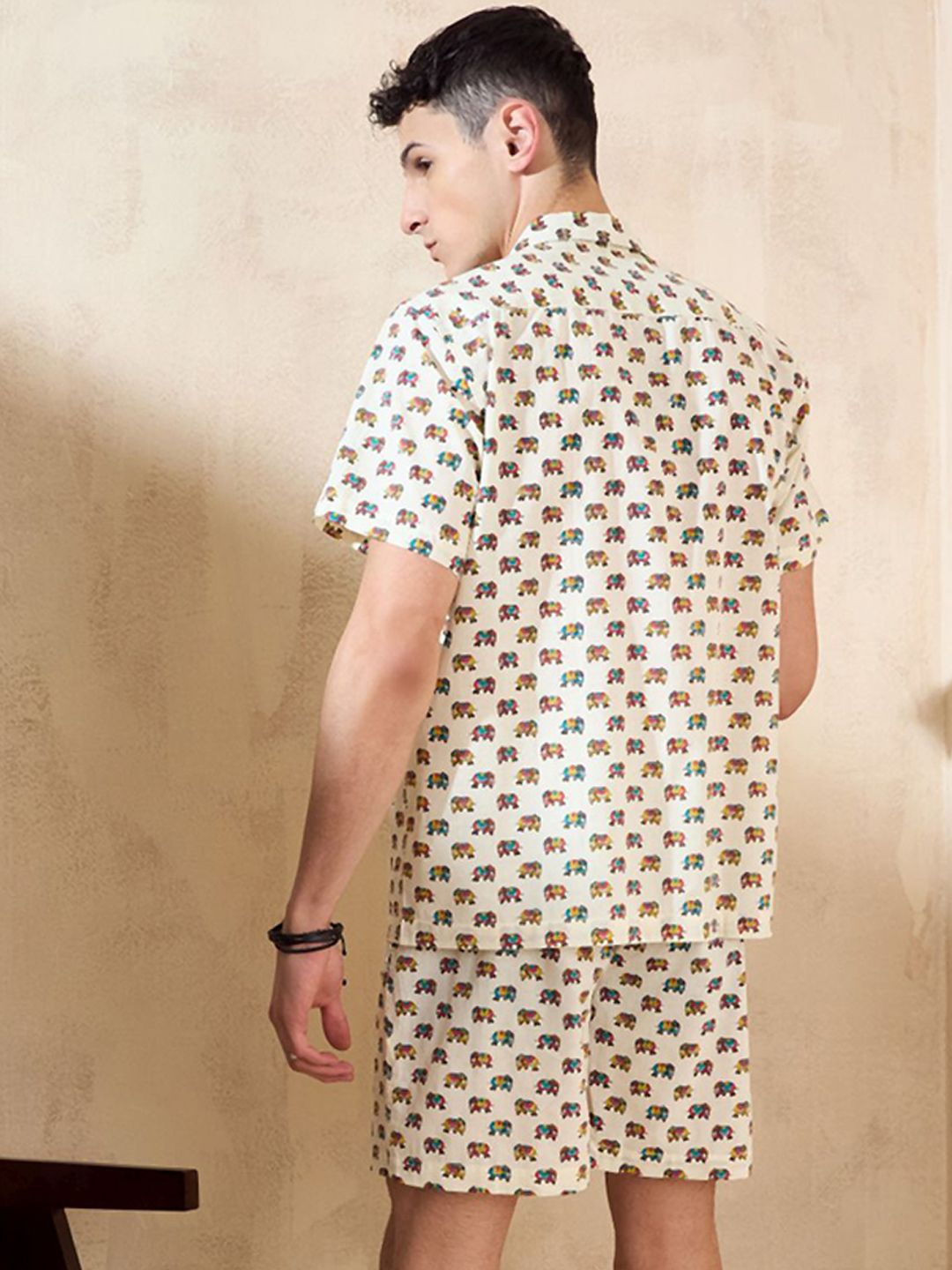 DENNISON Traditional Block Printed Oversized Co Ord Set