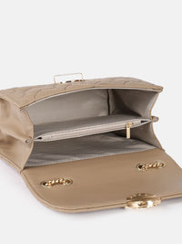 DressBerry Quilted Shoulder Bag with Chain Strap