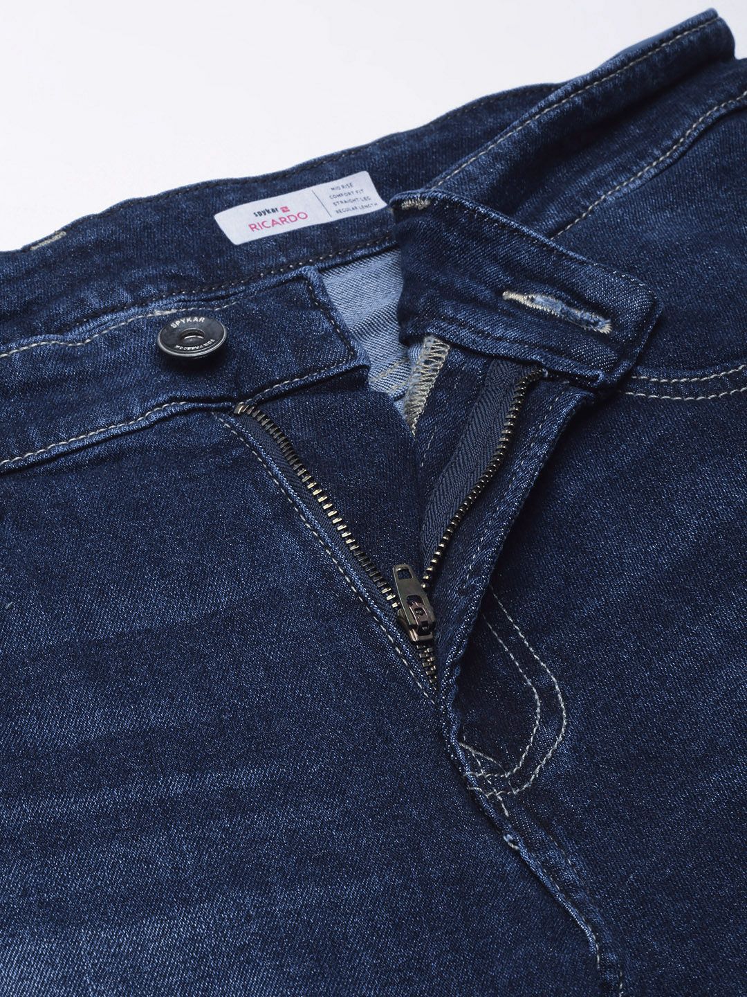 SPYKAR Men Ricardo Relaxed Fit Light Fade Stretchable Jeans