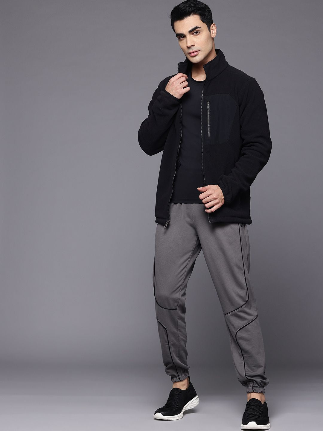 HRX oleh Hrithik Roshan Men Colourblocked Lifestyle Joggers